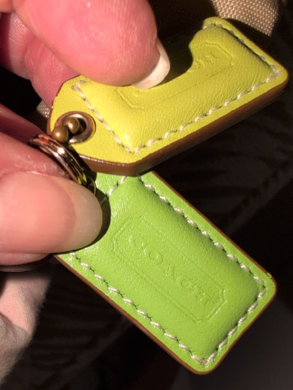Vintage Coach Hamptons Weekend Scribble Top Handle Mini Bag - Picture 15 of 16